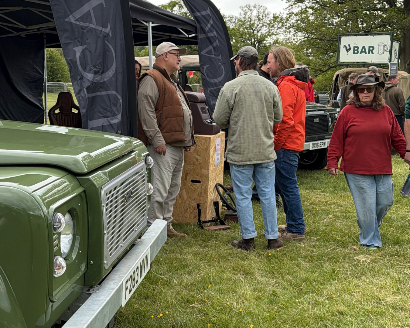 Event visitors busy talking with the LUCARI team at the LUCARI stand